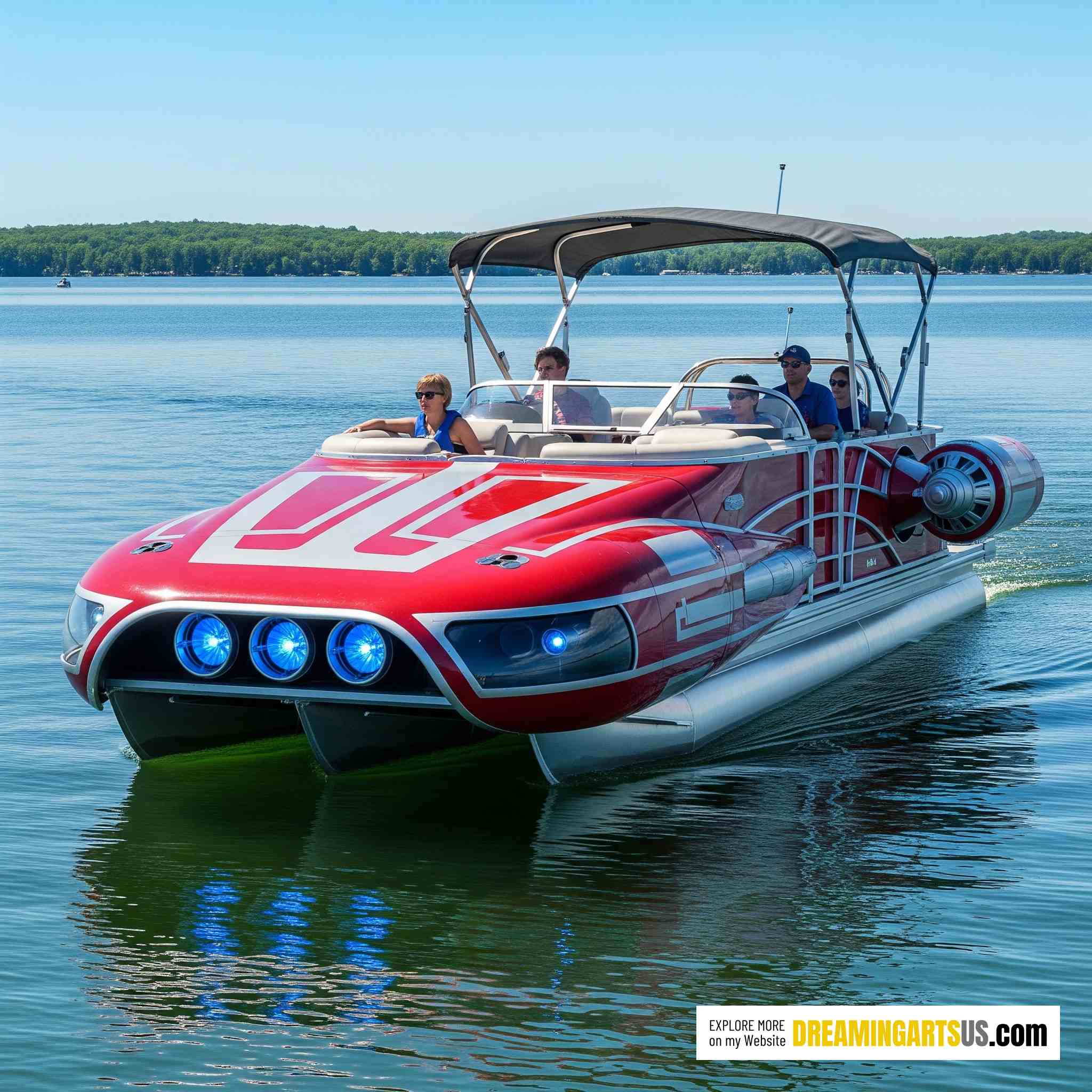 Star Wars Pontoon Boat