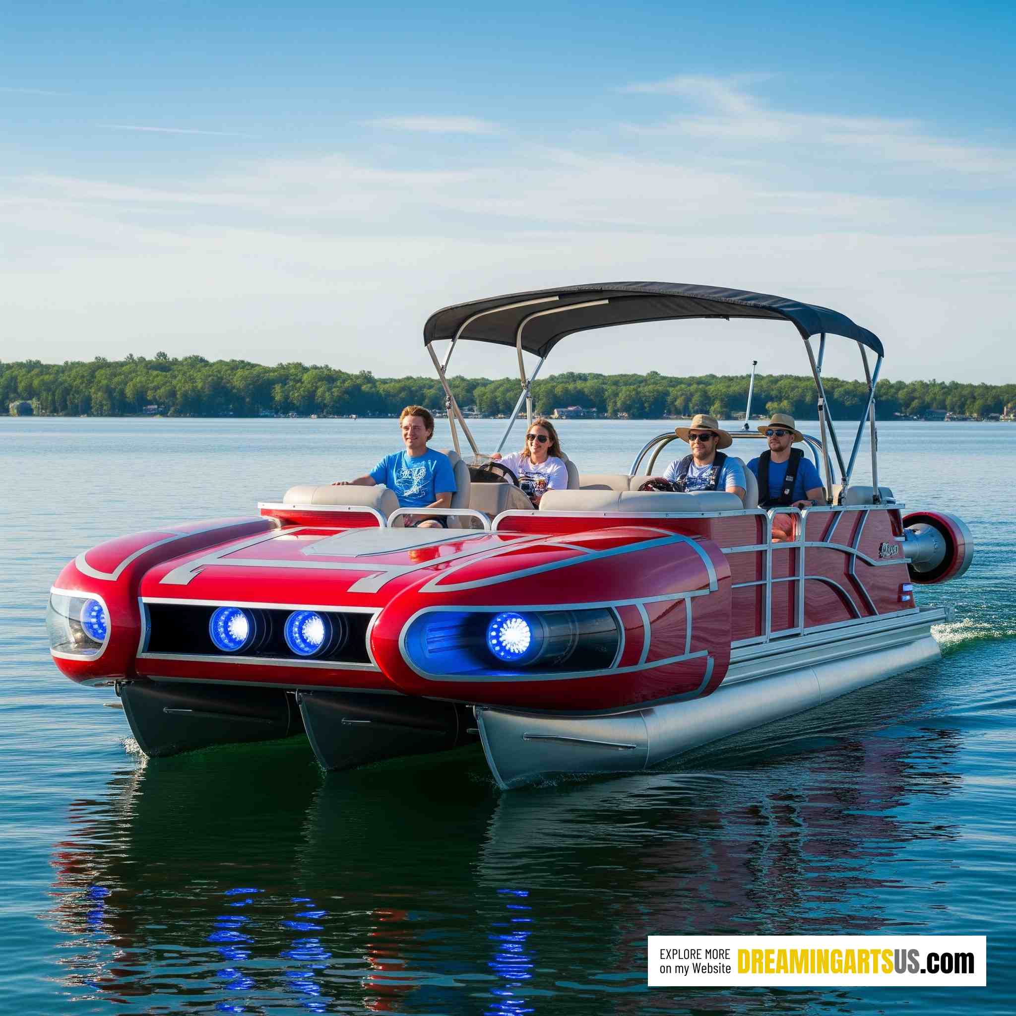 Star Wars Pontoon Boat