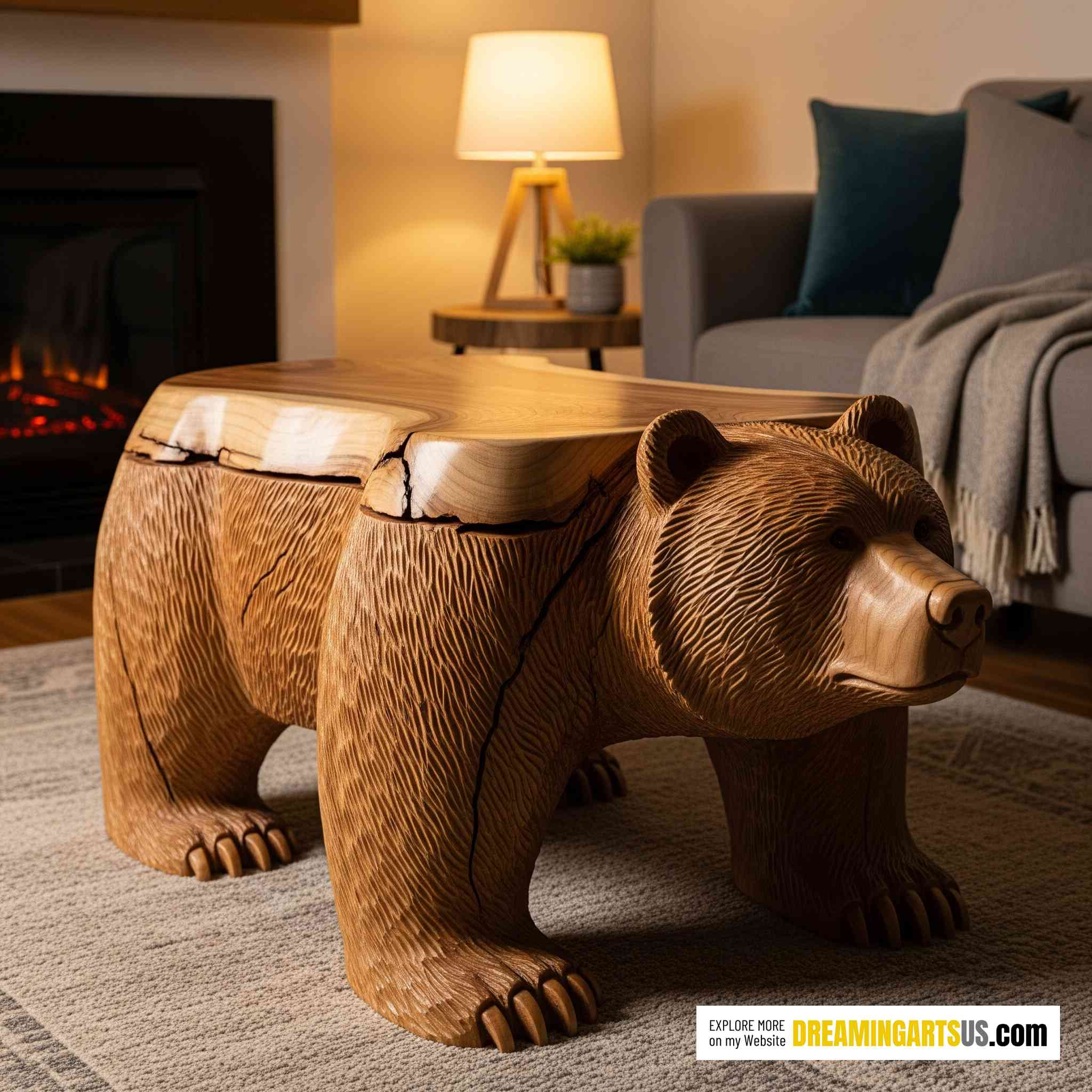 bear coffee table