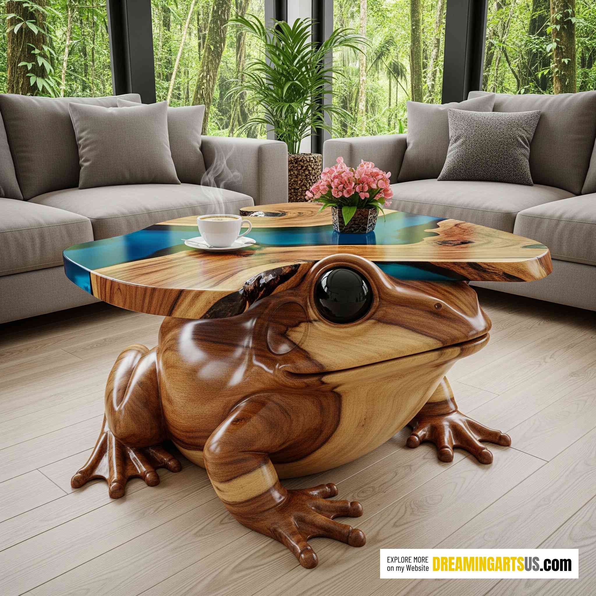 frog coffee table