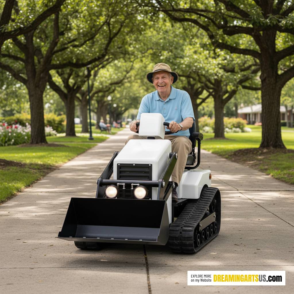 bulldozer mobility scooter