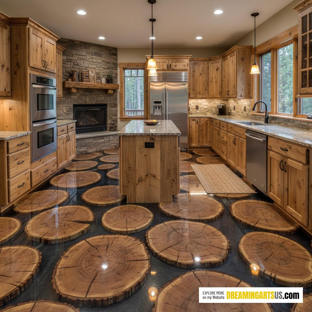 Log End Epoxy Floors