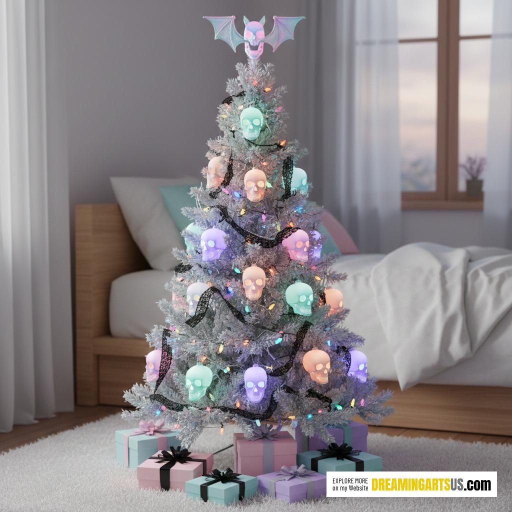 Gothic Skull Christmas Tree