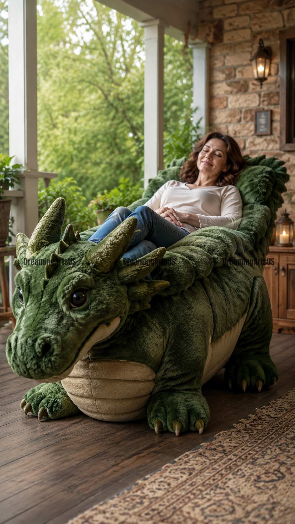 Dragon-Shaped Recliner Chairs