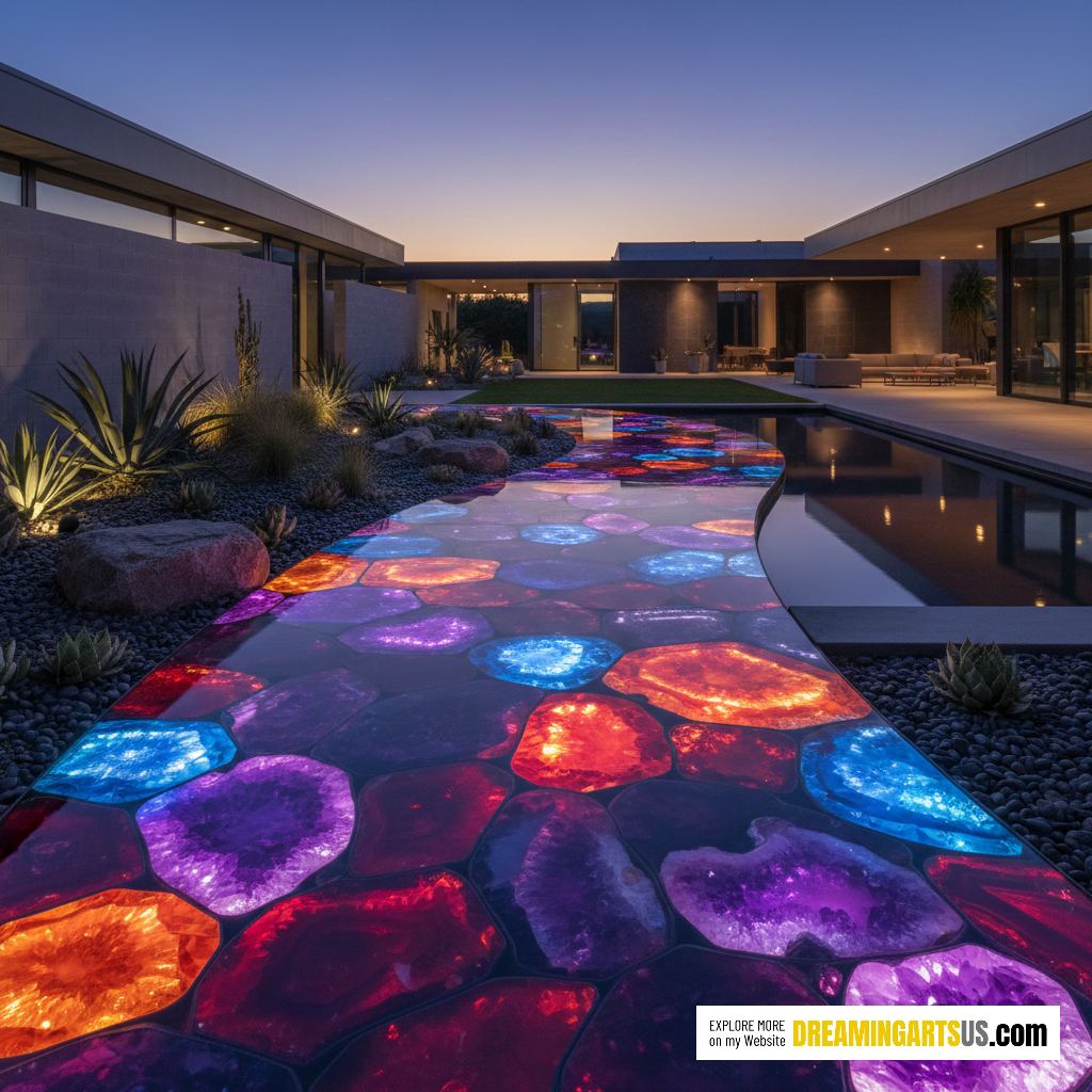 Gemstone Walkway