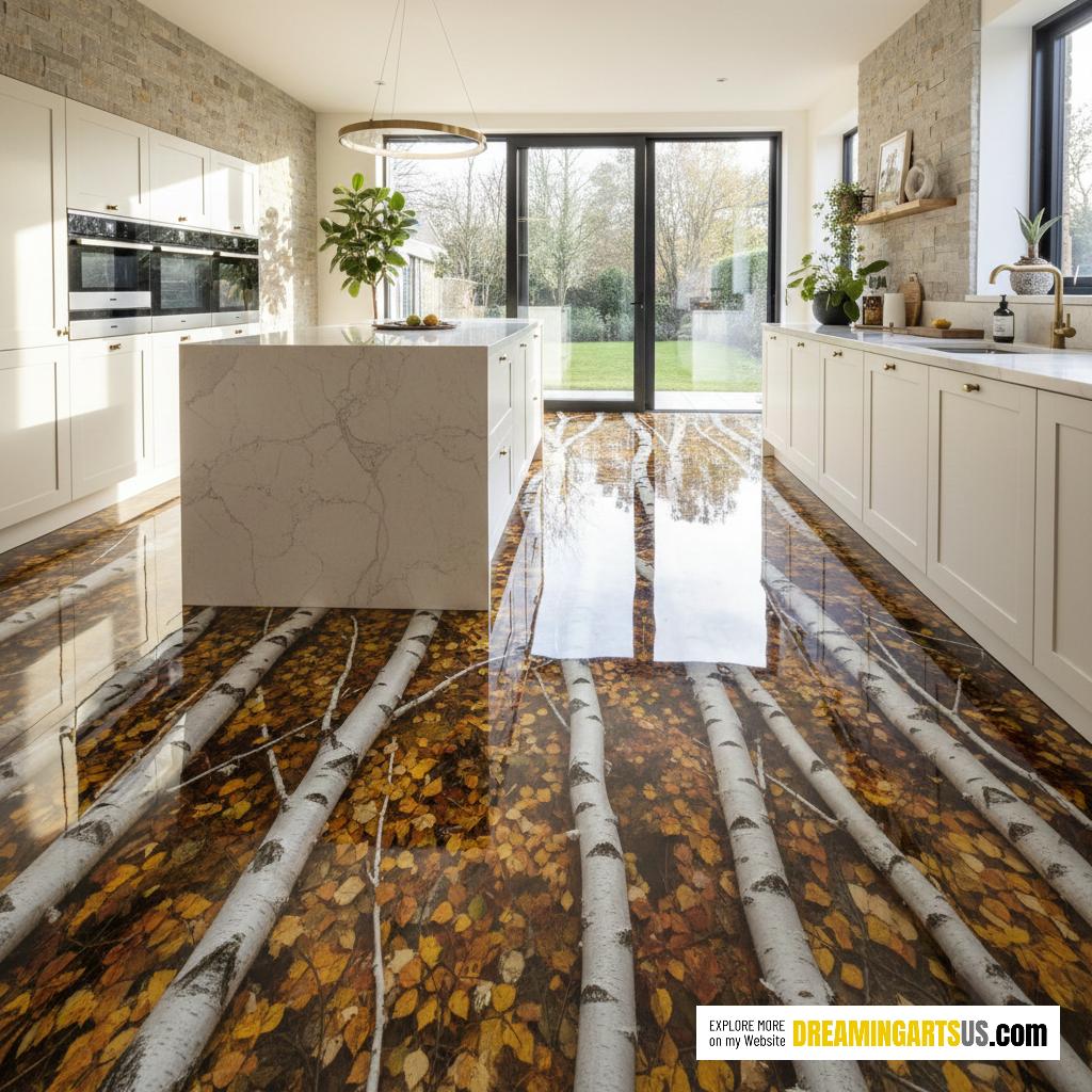 Birch Tree Epoxy Flooring