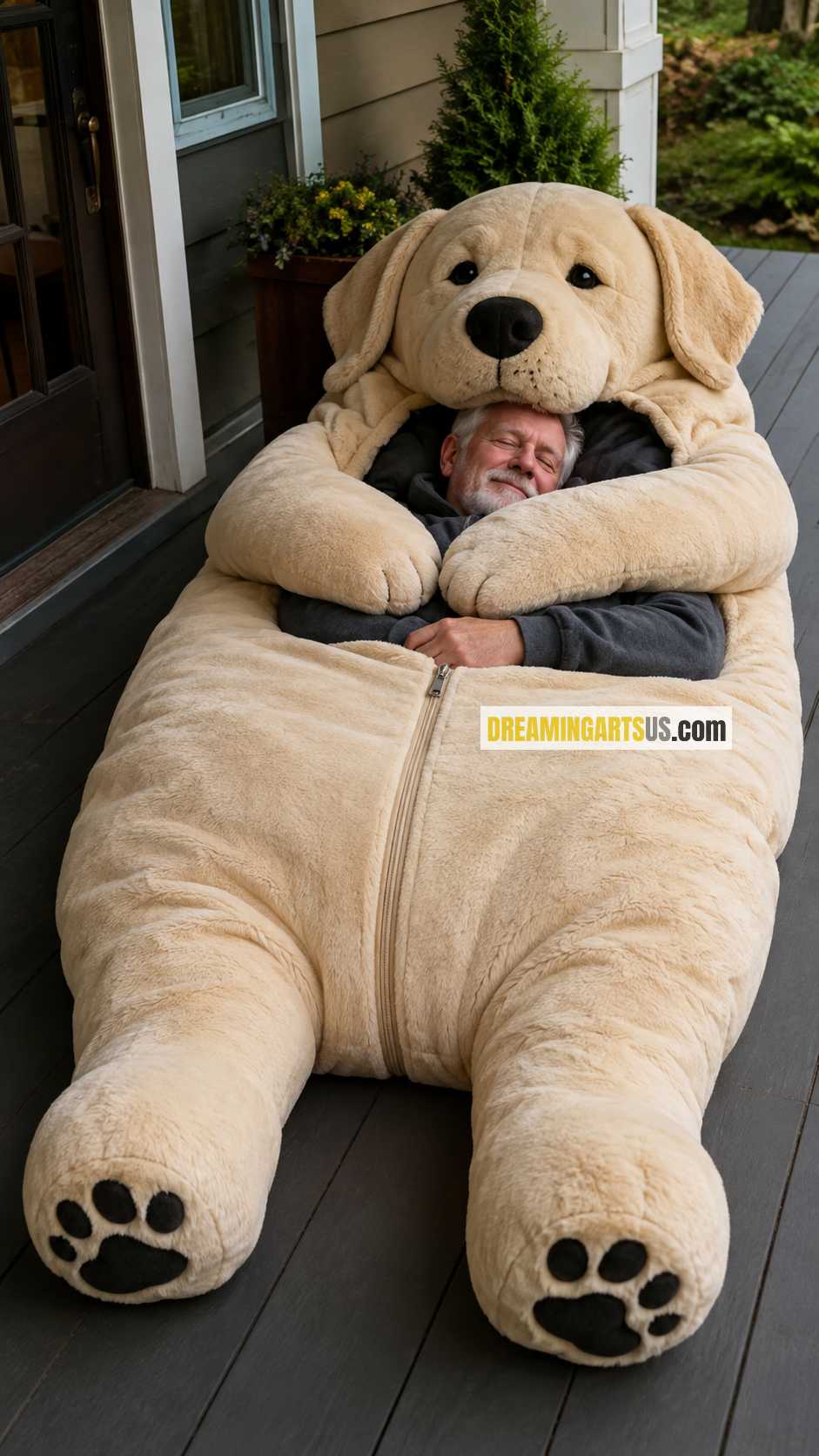 Cute Fluffy Dog Sleeping Bags