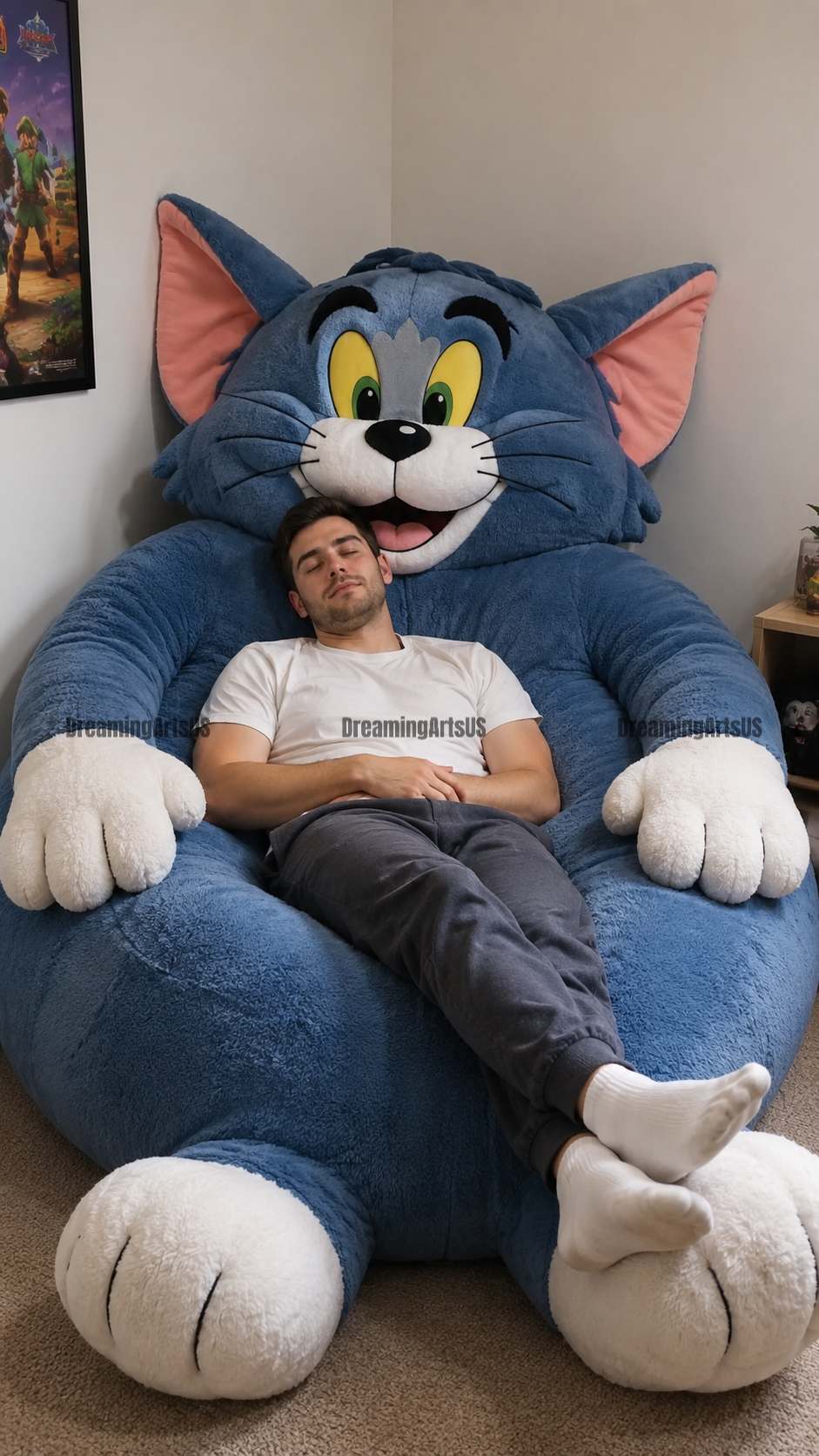 Tom & Jerry bean bag