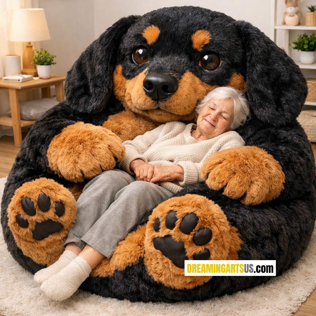 Dachshund dog bean bag