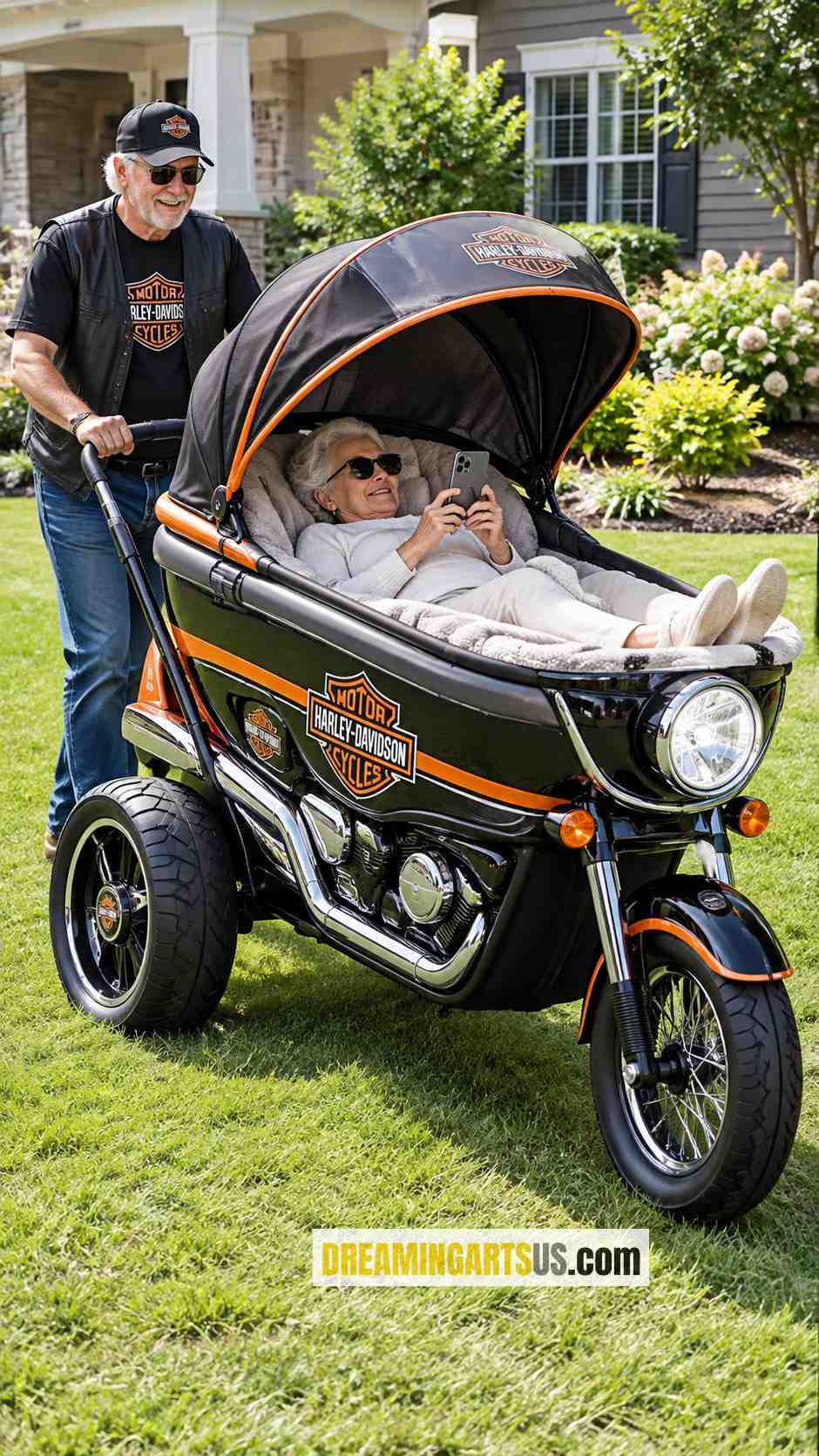 Luxury Harley Davidson Strollers