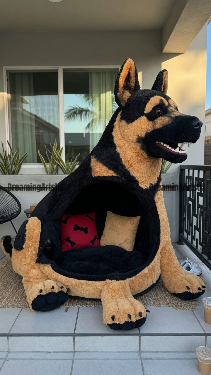 giant dog lounger pod