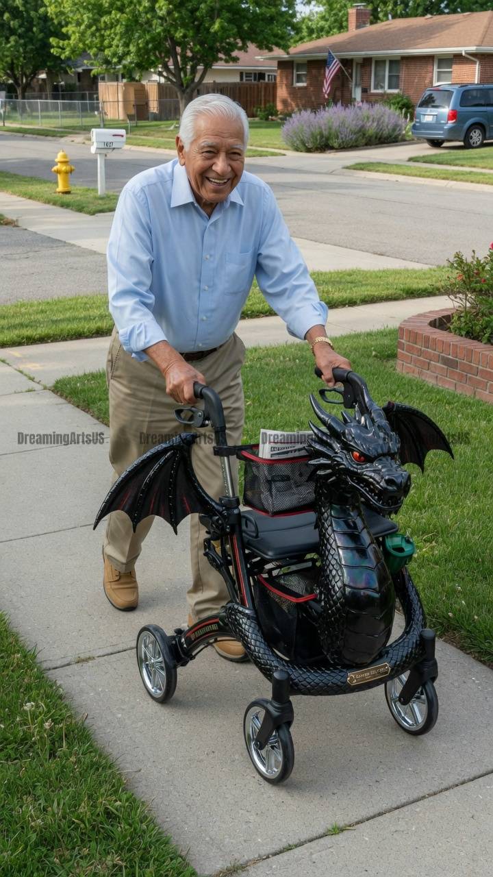 dragon-shaped walker