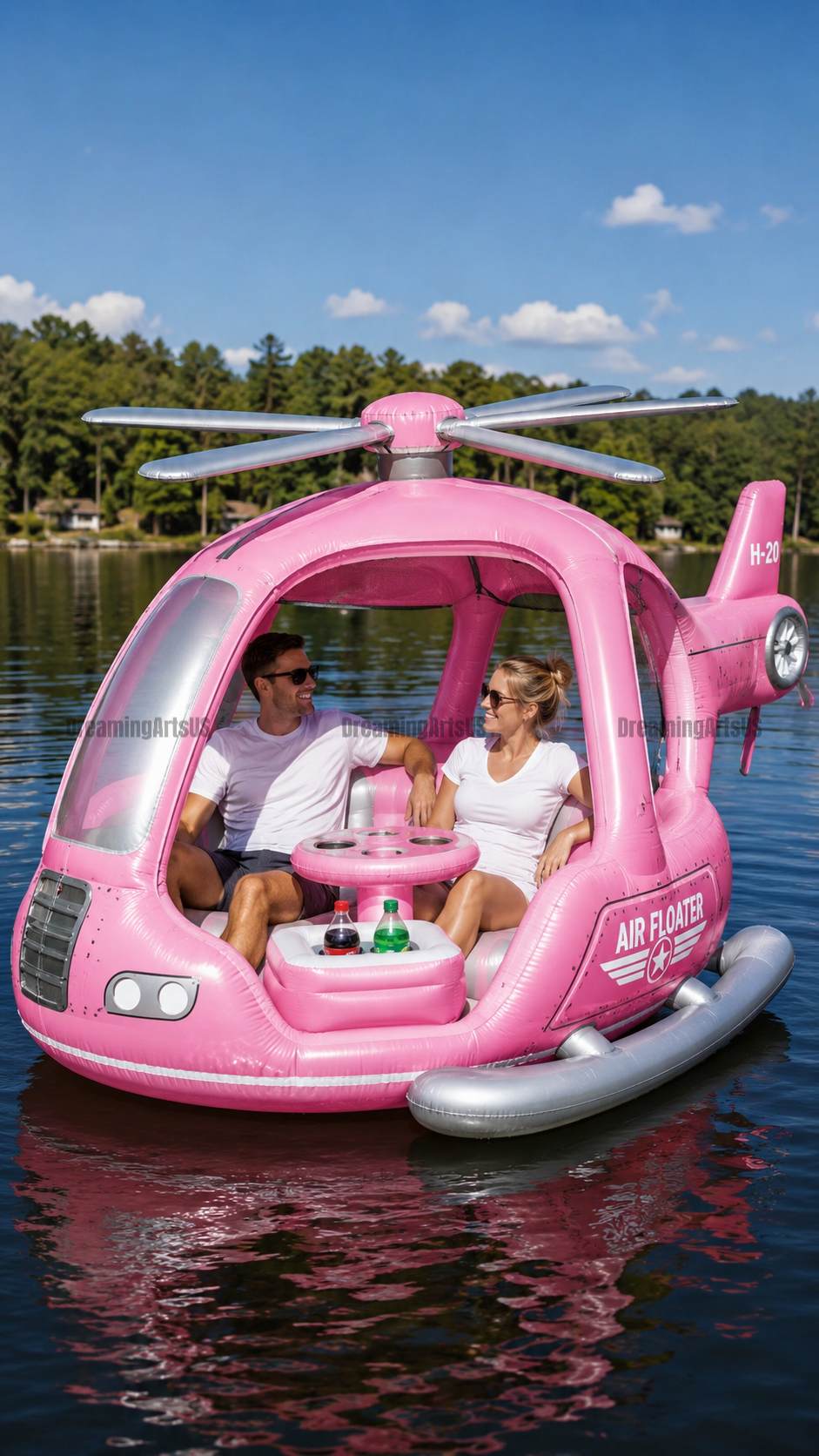 Inflatable Helicopter Lake Float