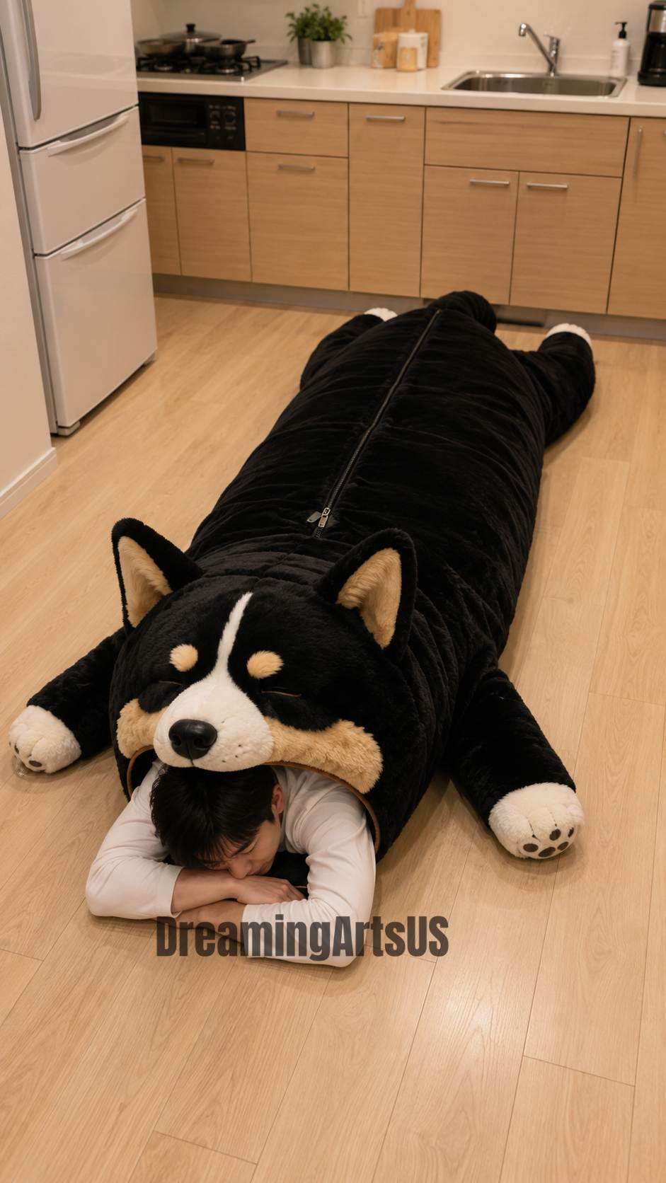 corgi-shaped sleeping bags