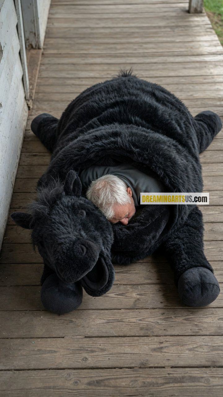 Horse Shaped Sleeping Bag