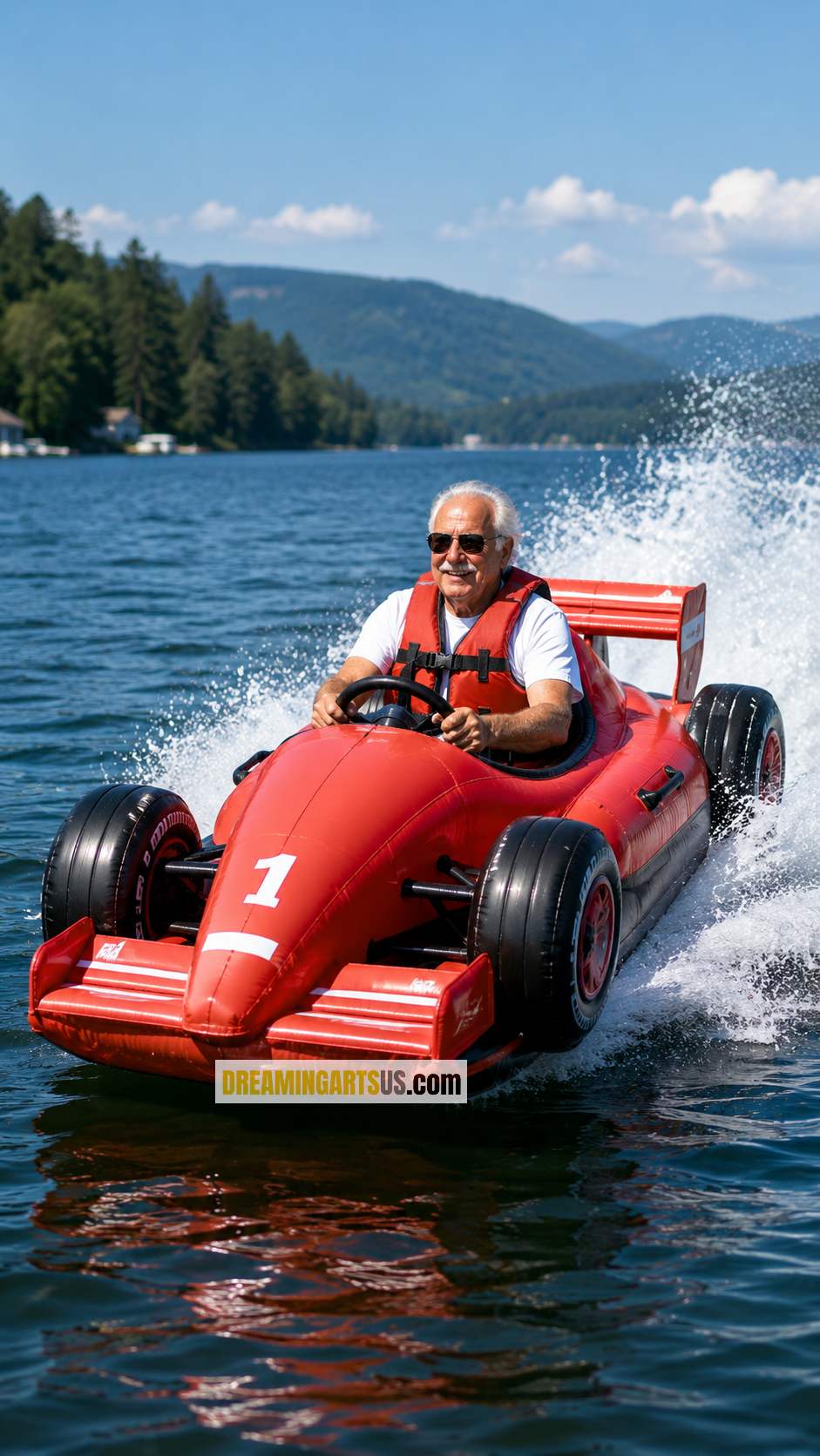 Inflatable Race Car Boats