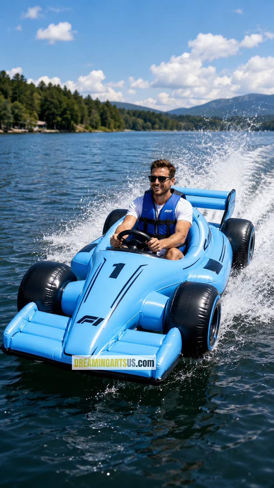 Inflatable Race Car Boats