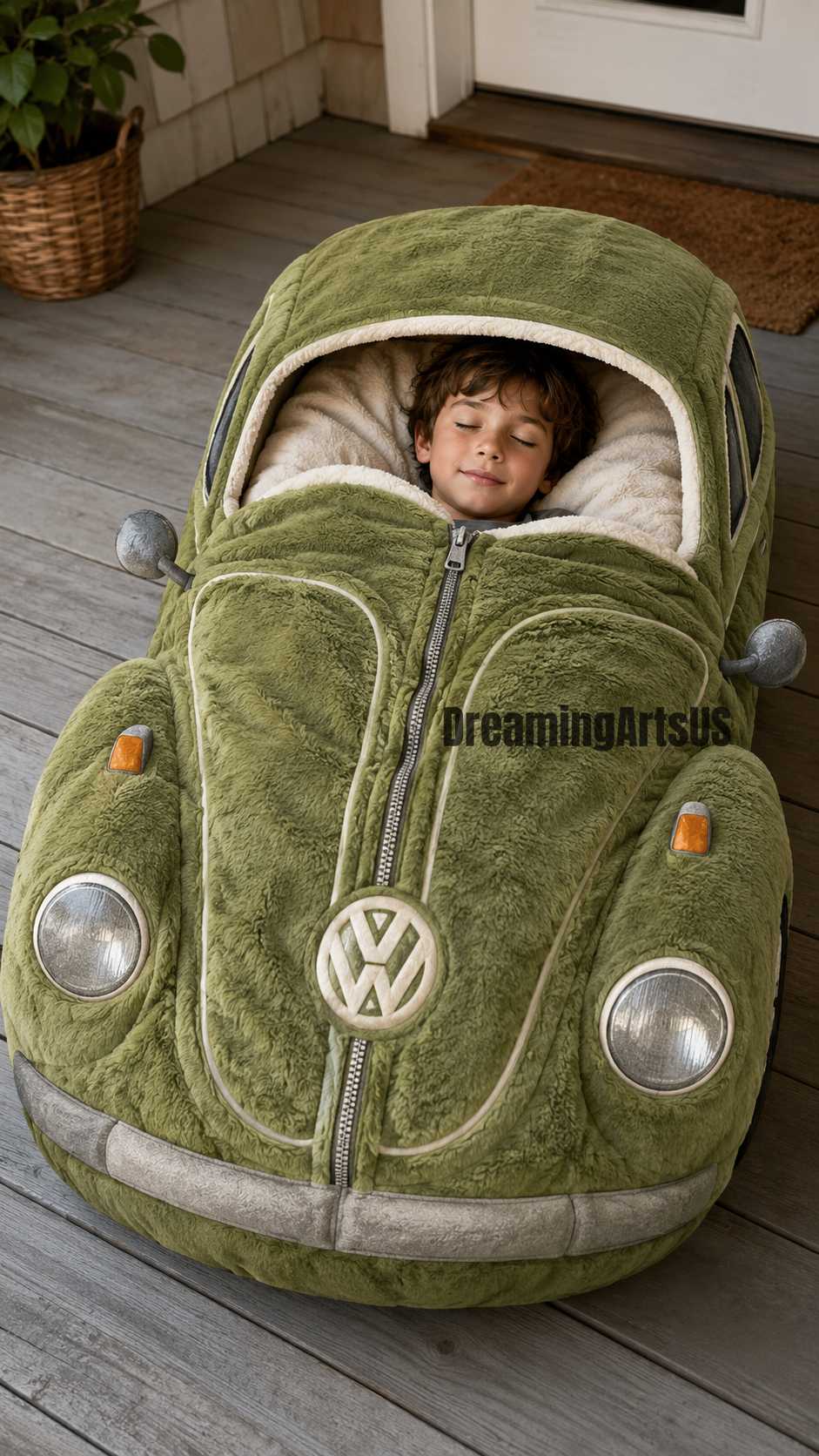 VW Beetle Sleeping Bag