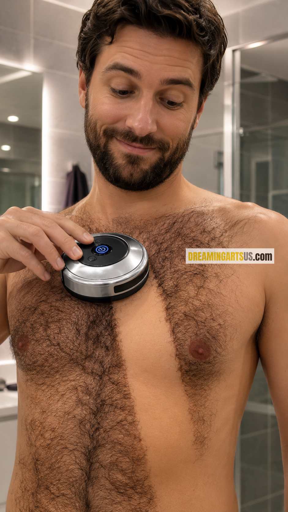 robotic chest shaving