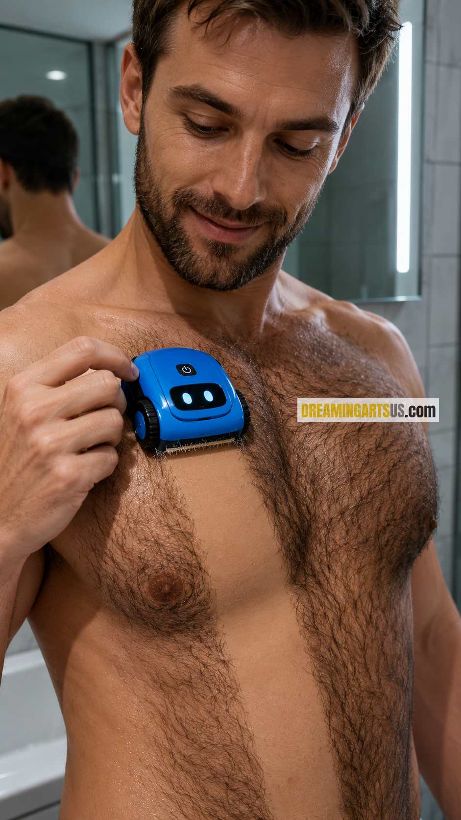 robotic chest shaving