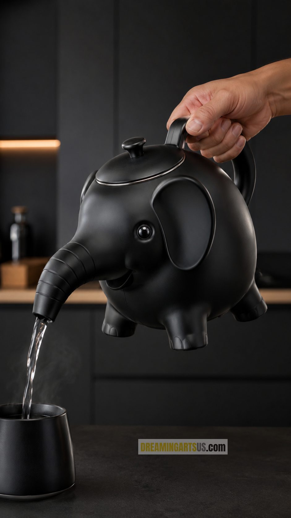 Cute Elephant Electric Kettle