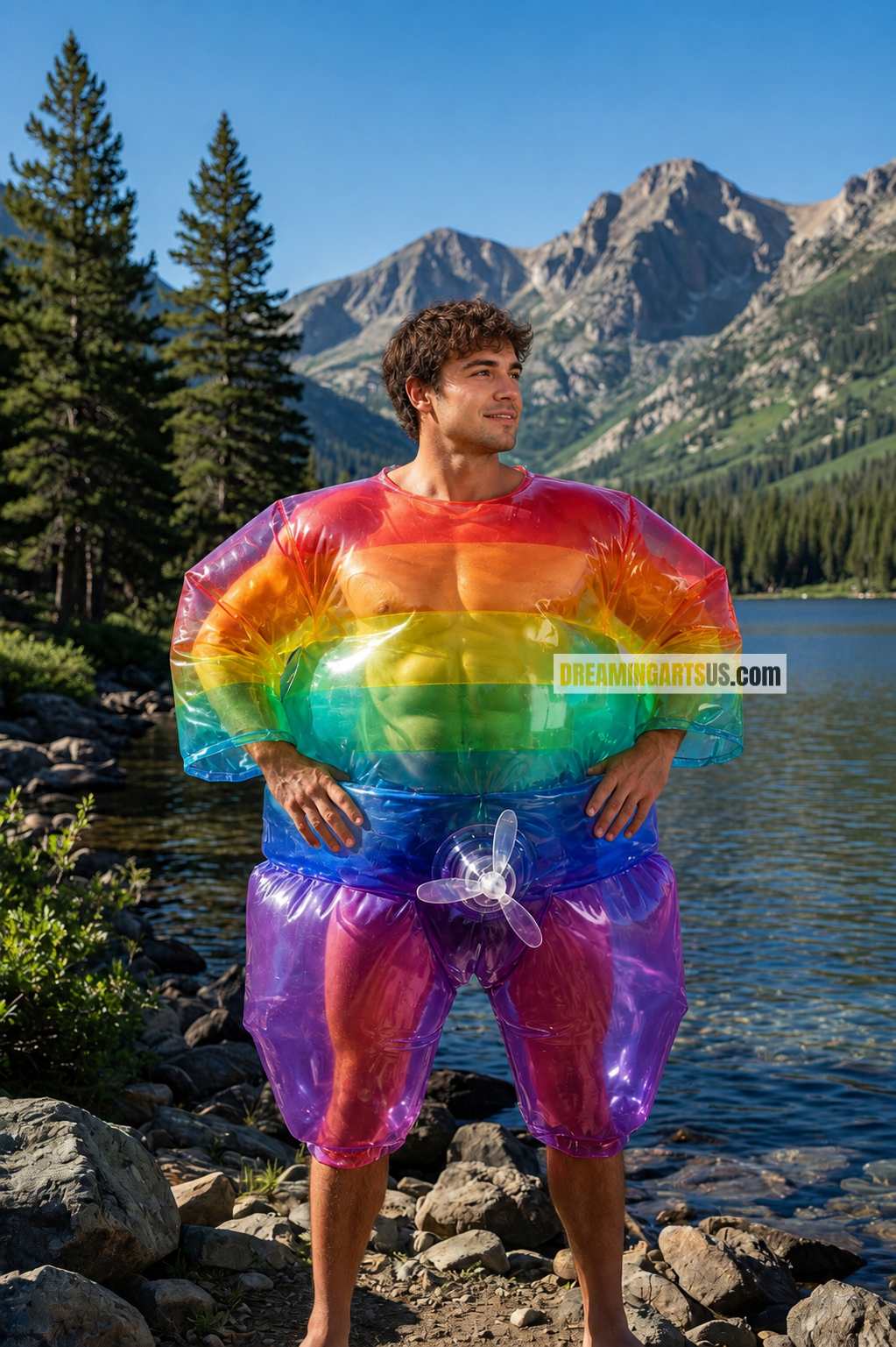 inflatable body suit boat