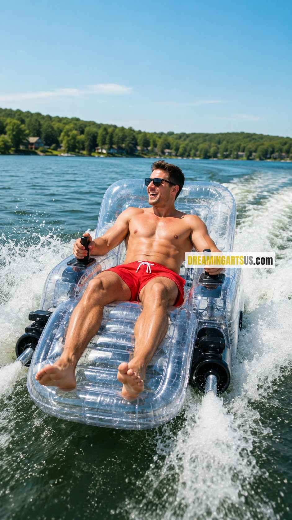 Inflatable Electric Chair Floats