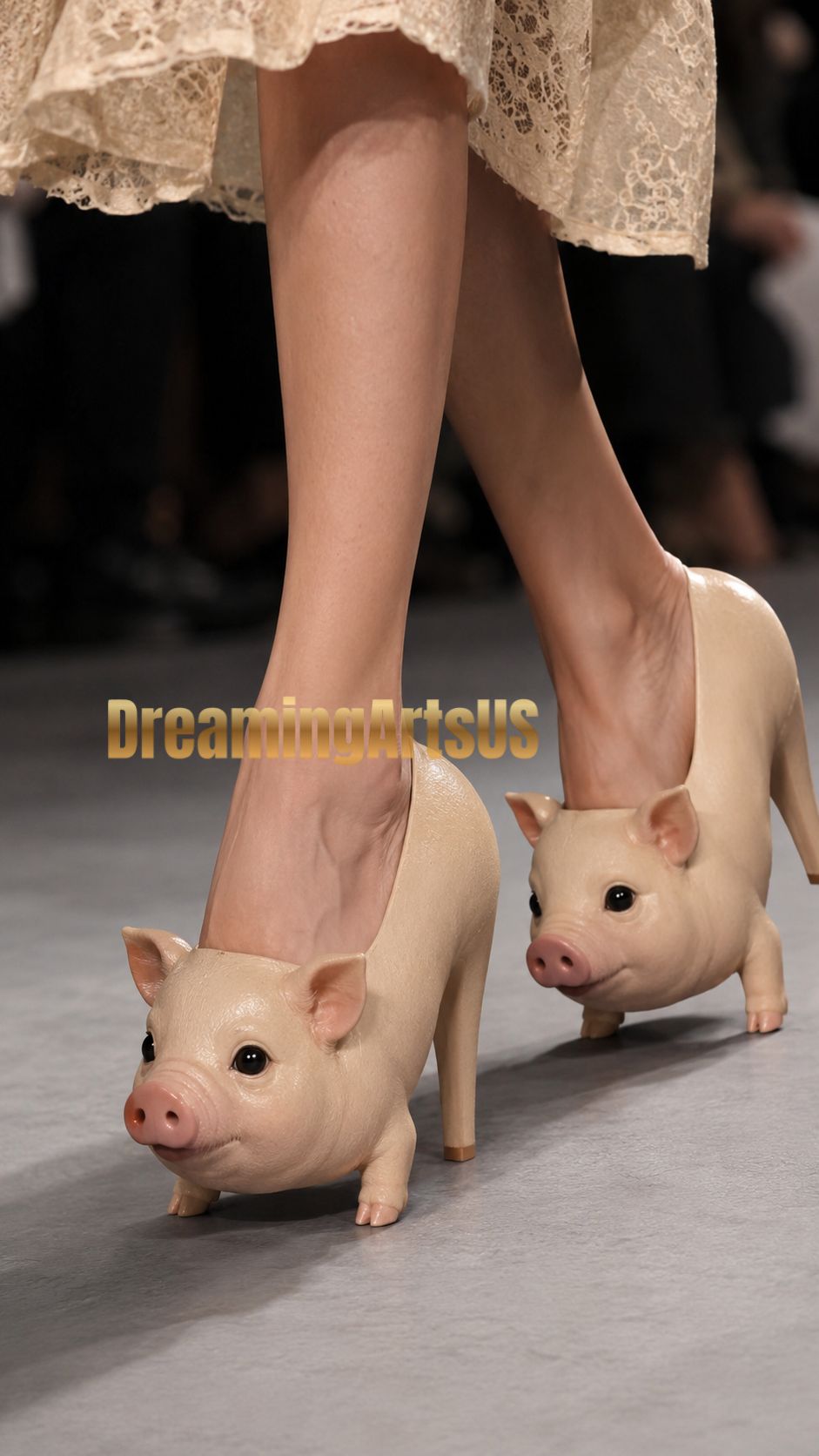 Pig Shaped Heels