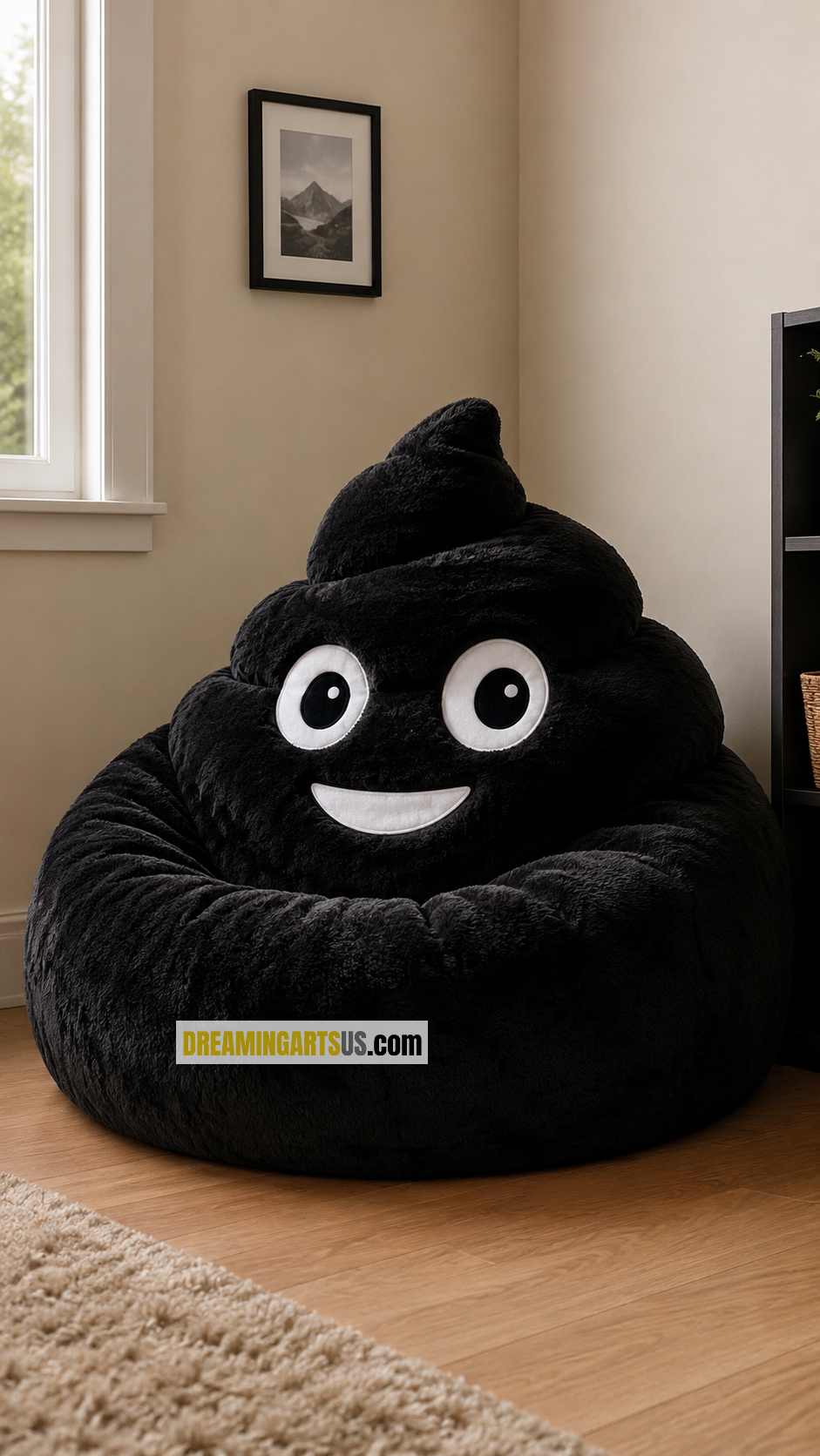 giant poop bean bag chairs