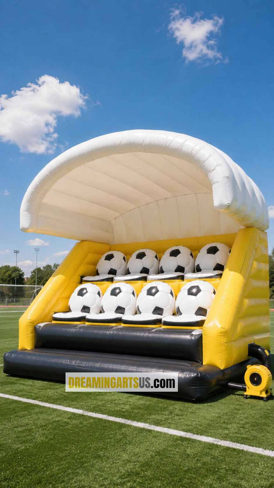 Inflatable Soccer Bleacher