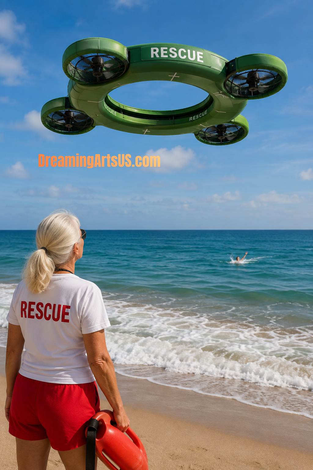 Water Rescue Drone