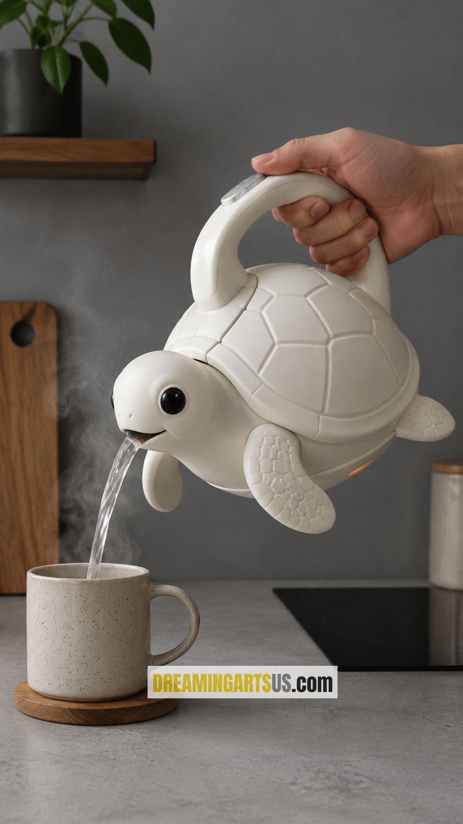 Cute Turtle Electric Kettle