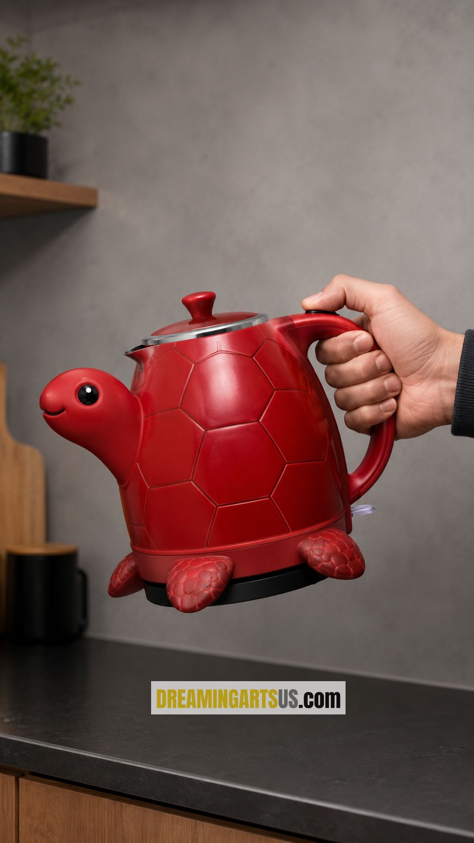 Cute Turtle Electric Kettle