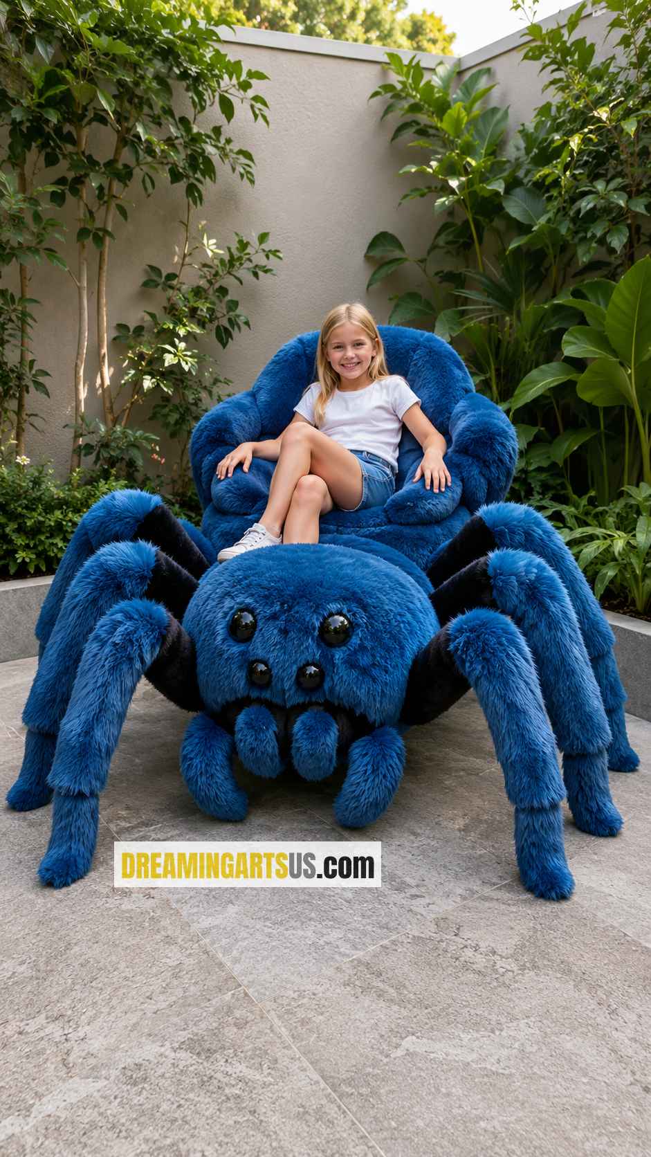 walking spider shaped sofas
