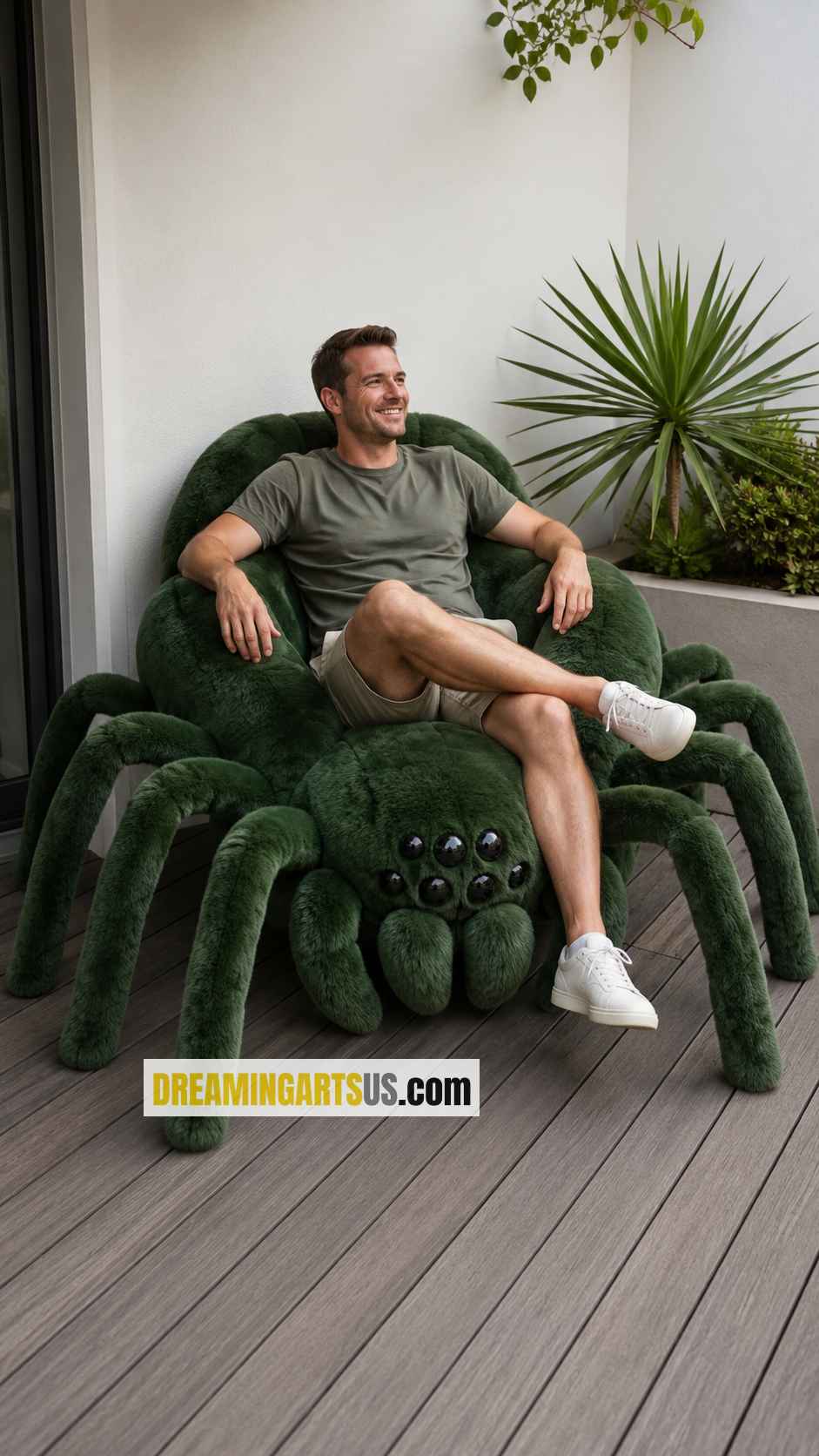 Giant Walking Spider Recliner