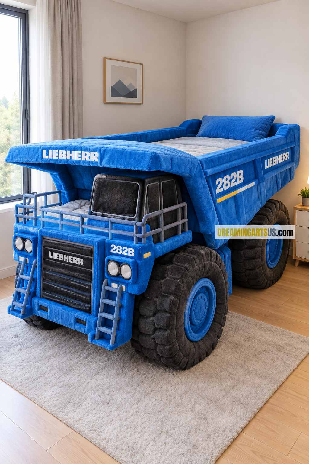 Dump Truck Kids Bed
