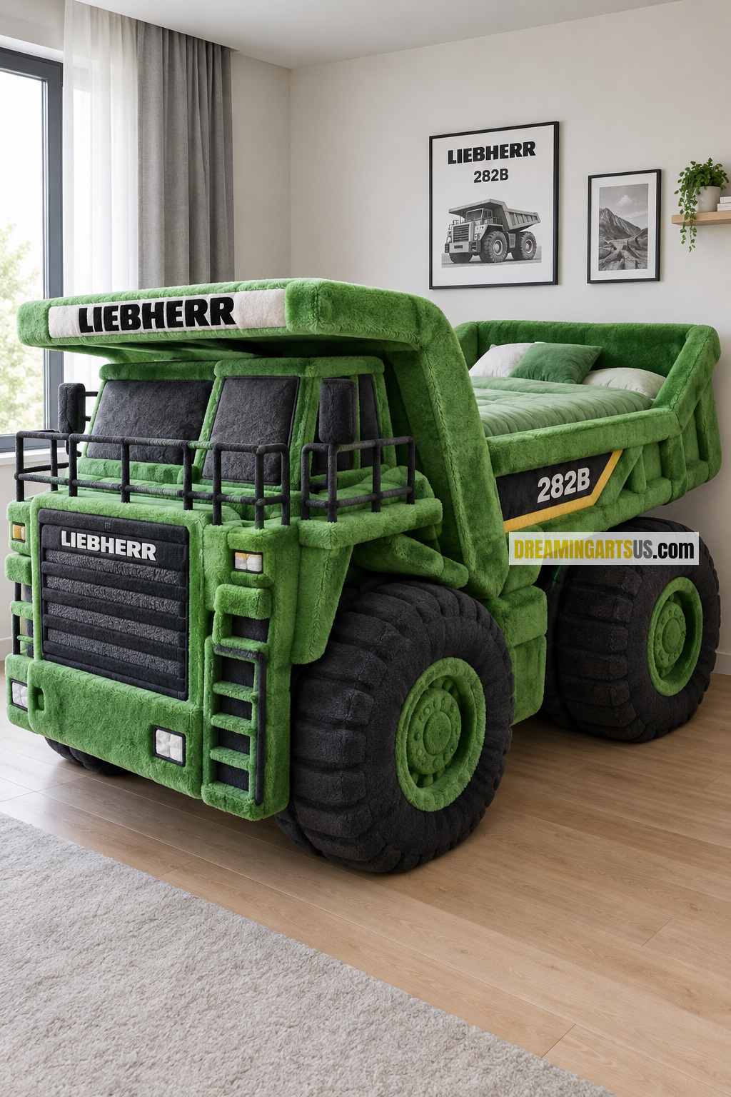 Dump Truck Kids Bed