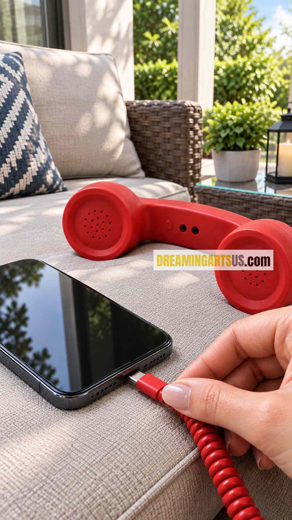 Retro Handset for iPhone